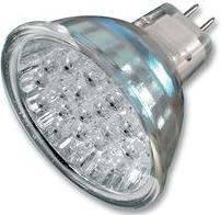 12V LED SPOTLIGHT BULB. 12V LED MR16 bulb. 15 pure brilliant white LED (colour 8000K) 1.3 Watt bulb