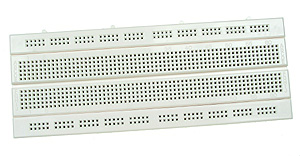 BREADBOARD. 400-tie Protobloc prototyping breadboard