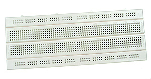 BREADBOARD. 400-tie Protobloc prototyping breadboard