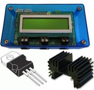 KARASOULI SCC 20 CHARGE CONTROLLER. 20A rated wind turbine charge controller and dump load controller with blocking diode and heatsink