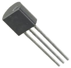 LM335Z TEMPERATURE SENSOR. Precision temperature sensor for minus 40 to 100 degrees Celcius