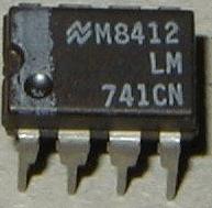 LM741 Operation Amplifier integrated circuit