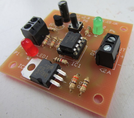 MINI 12V PROGRAMMABLE LOW VOLTAGE DISCONNECT LVD. Protect your 12 volt batteries from being overly discharged