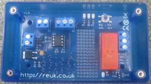 REUK PROGRAMMABLE LOW VOLTAGE DISCONNECT LVD. User programmable 12VDC 16 Amp low voltage disconnect LVD