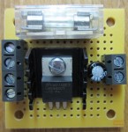 Voltage Regulators - MINI 12 VOLT REGULATOR WITH FUSE AND SWITCH TERMINALS