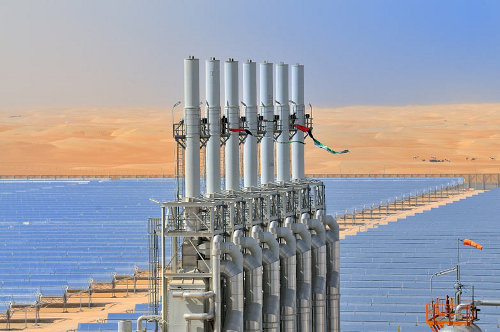 Largest Concentrated Solar Power Plant in the World – Shams 1 | REUK 