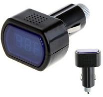 LED car battery voltmeter