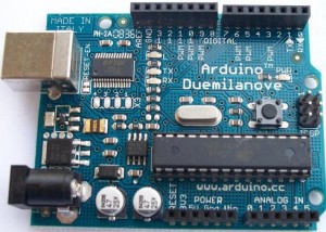 arduino duemilanove microcontroller board