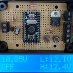 REUK programmable low voltage disconnect (LVD) with display and datalogger