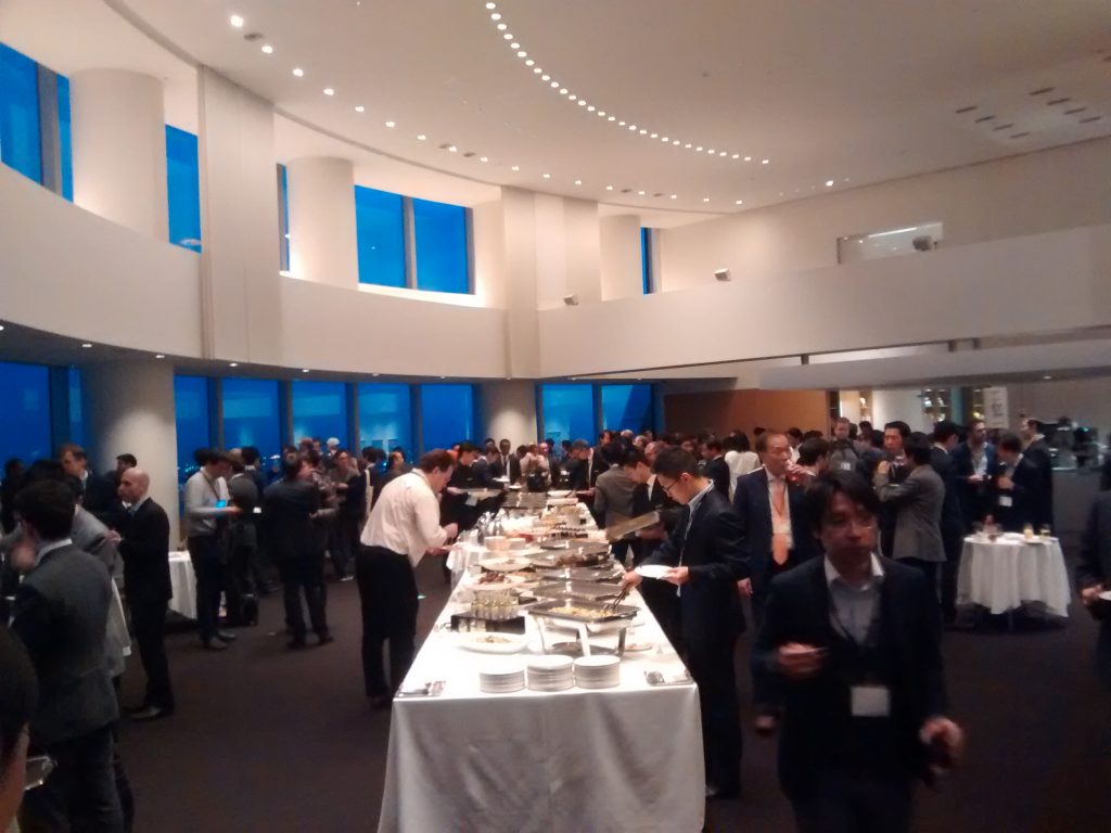 networking reception at Big Data Analytics Tokyo 2017 conference