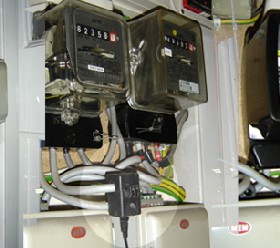 Installation of an efergy homeCO2meter